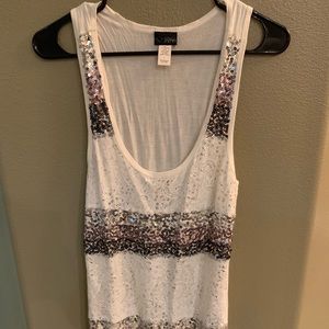 Daytrip Sequined Tank Top